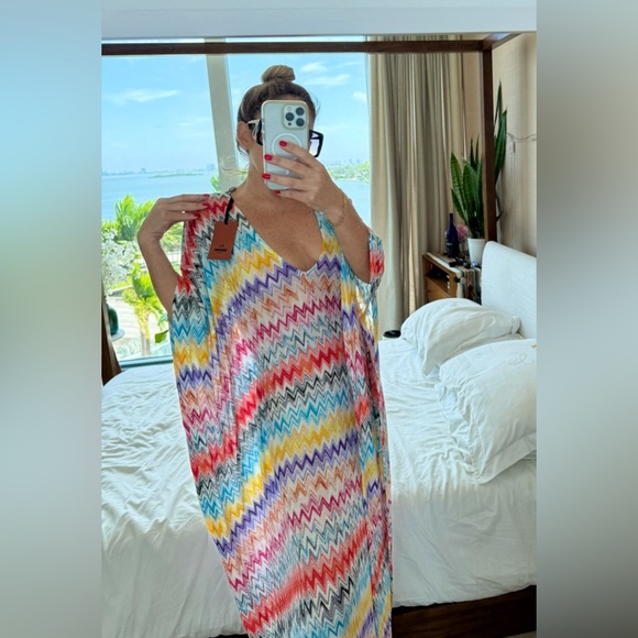 Missoni kaftan maxi coverup dress - Picture 7 of 8